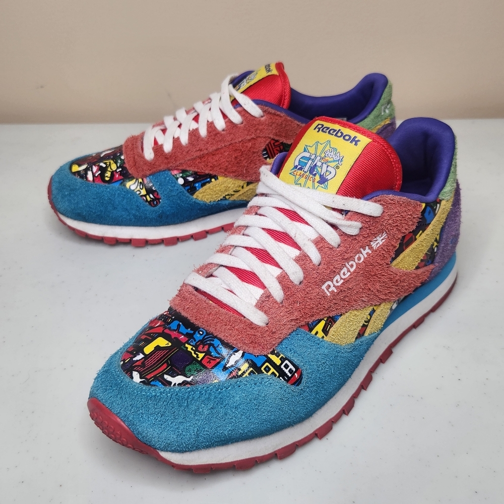 Reebok City Classics Tokyo Collab Stash RIMO Mens Size 8.5 Graphic